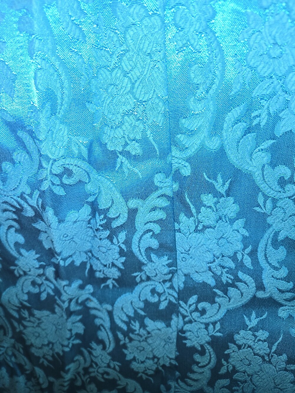 Vintage Formal Renaissance Festivsl Teal Blue Corset Lace Dress, Royal Size 5/6 - Picture 9 of 9